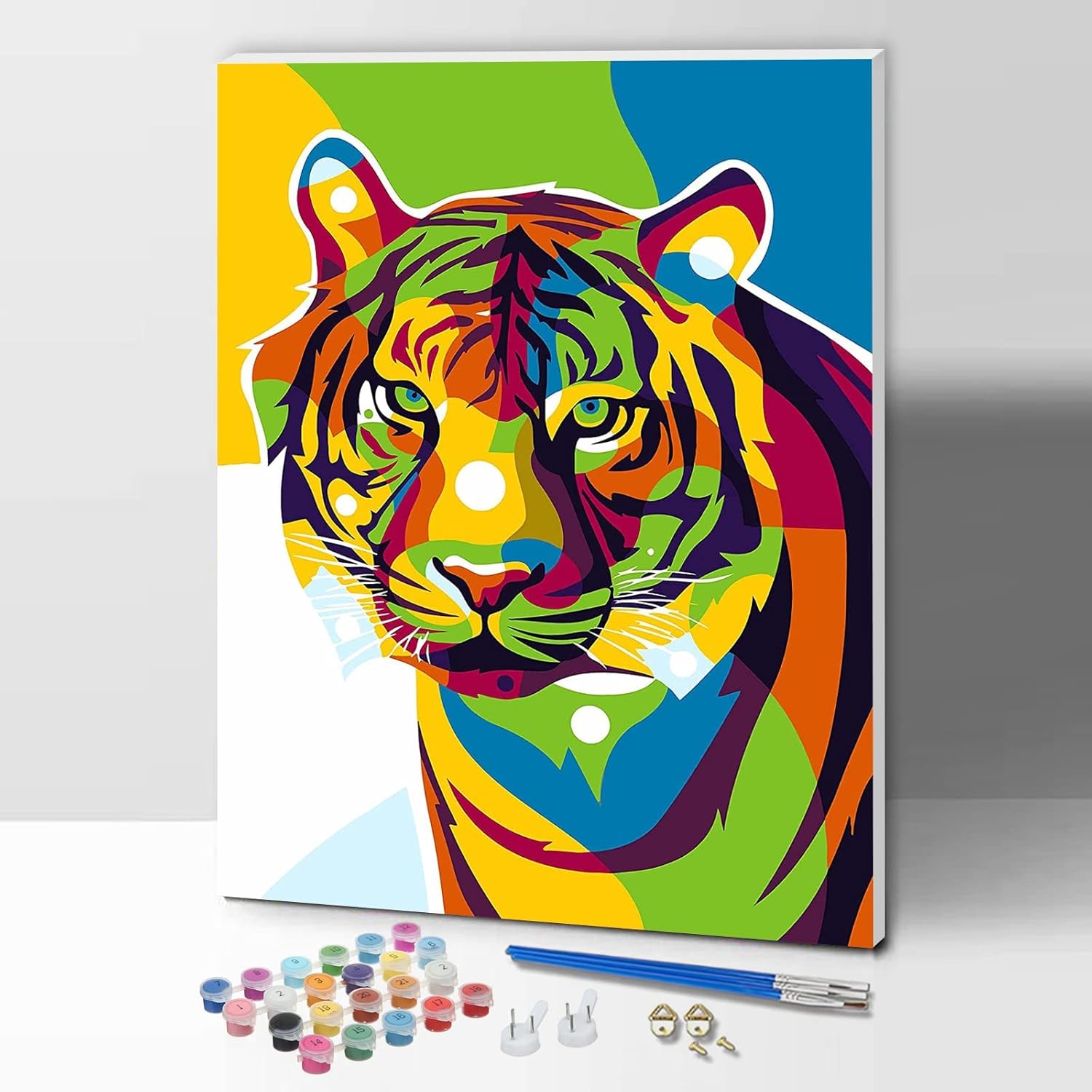 ifymei Paint by Numbers for Adults, Children, Beginners, DIY Gift Canvas Paintin...