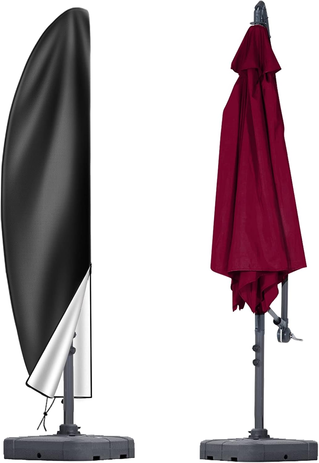 Cantilever Parasol Cover Waterproof, Fit for 2.5m 2.7m 3m 4m Patio Large Overhan...