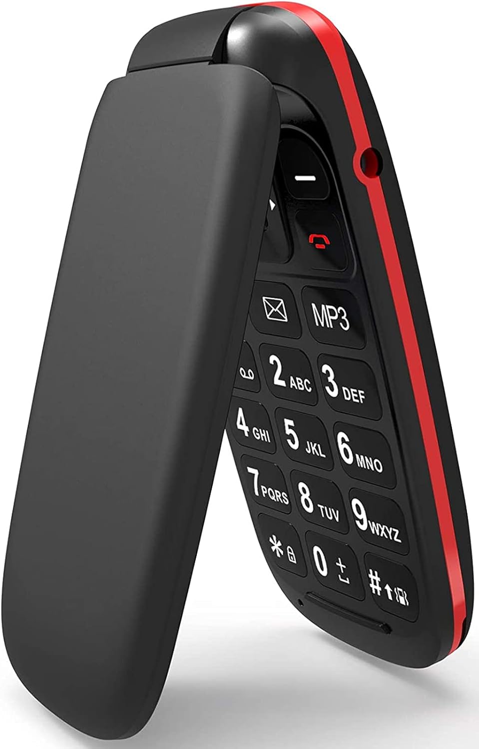 USHINING Unlocked Flip Mobile Phone Pay as You Go Simple Dual SIM Basic Button S...