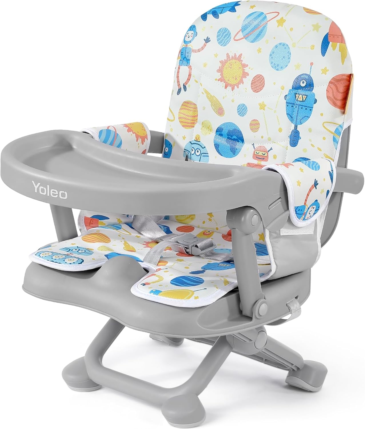 Yoleo Portable High Chair for Babies and Toddlers, Baby Booster Seat for Dining...