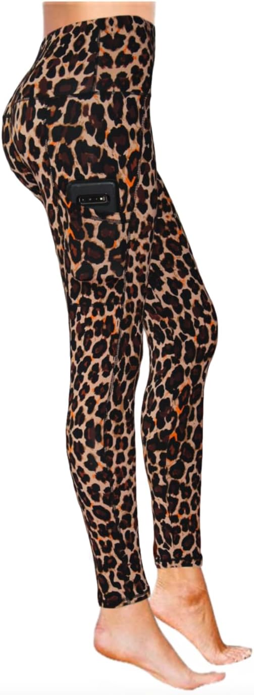 High Waist 4 Way Stretch Yoga Leggings, Special Workout Ankle Length Pants, Inno...