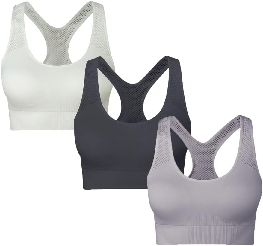 SEGRILA Sports Bra, Special Women's Sports Bra Padded Racerback, Innovative Work...