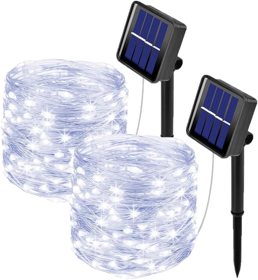 Ooklee Solar Powered String Lights,Solar Fairy Lights,10 Meters/ 33Ft 100LEDS /...