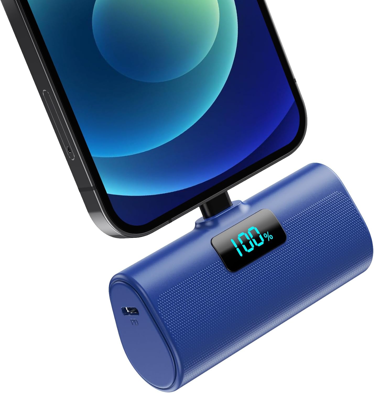 HETP Mini Power Bank 5200mAh, 20W PD Fast Charging Portable Charger, LCD Display...