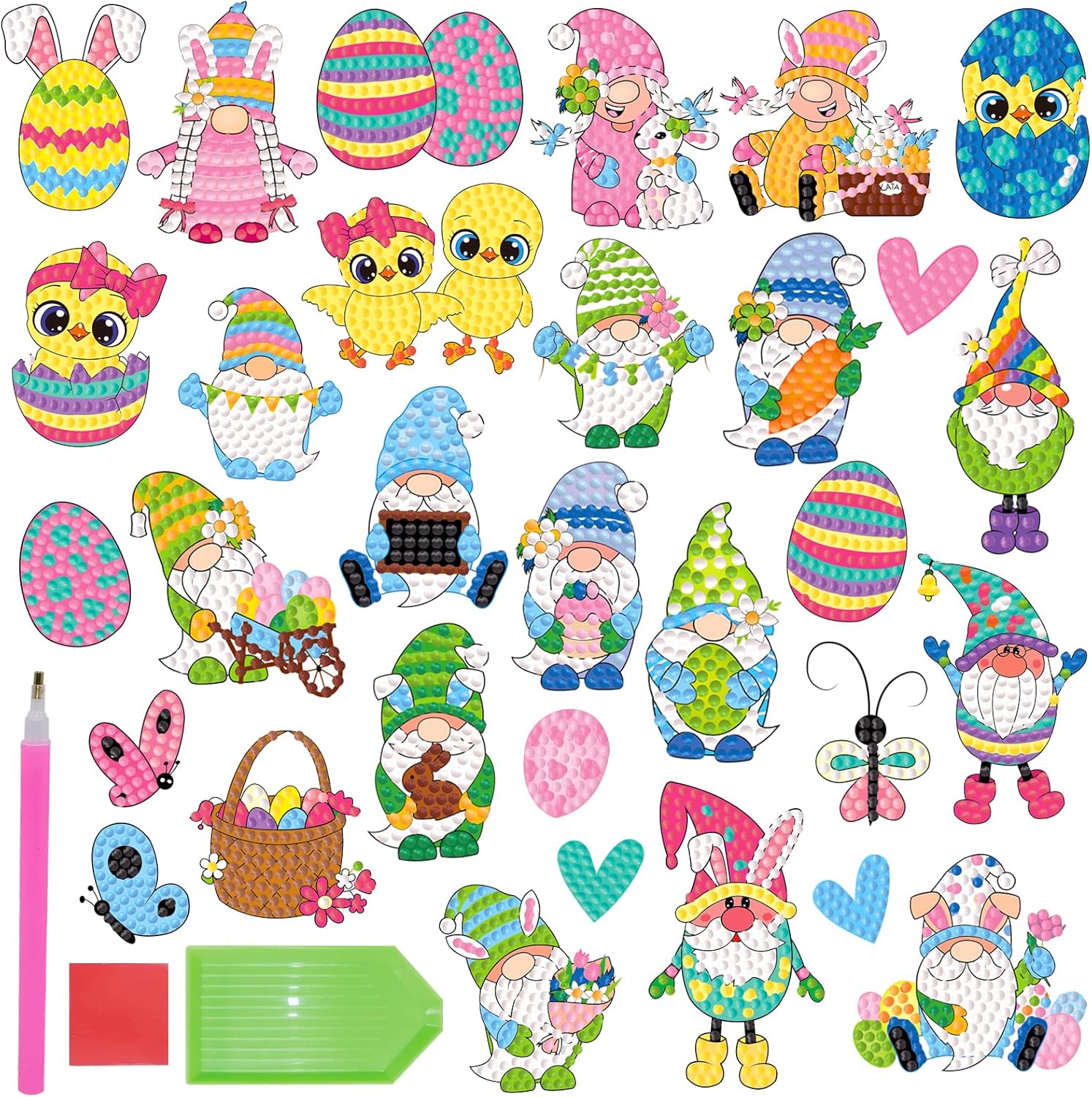 AUAUY Diamond Painting Stickers Kits, Special Arts...