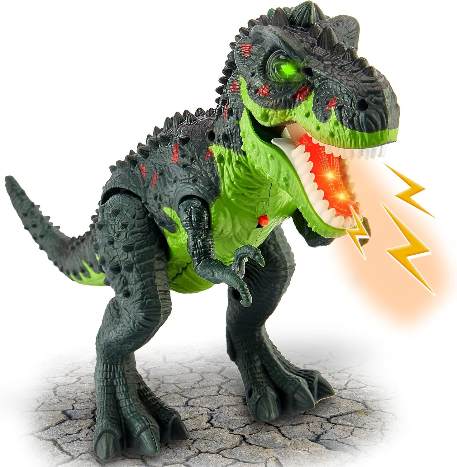 HYAKIDS Walking Dinosaur, Special Dinosaur Toy With Water Spray, Unique Electric...