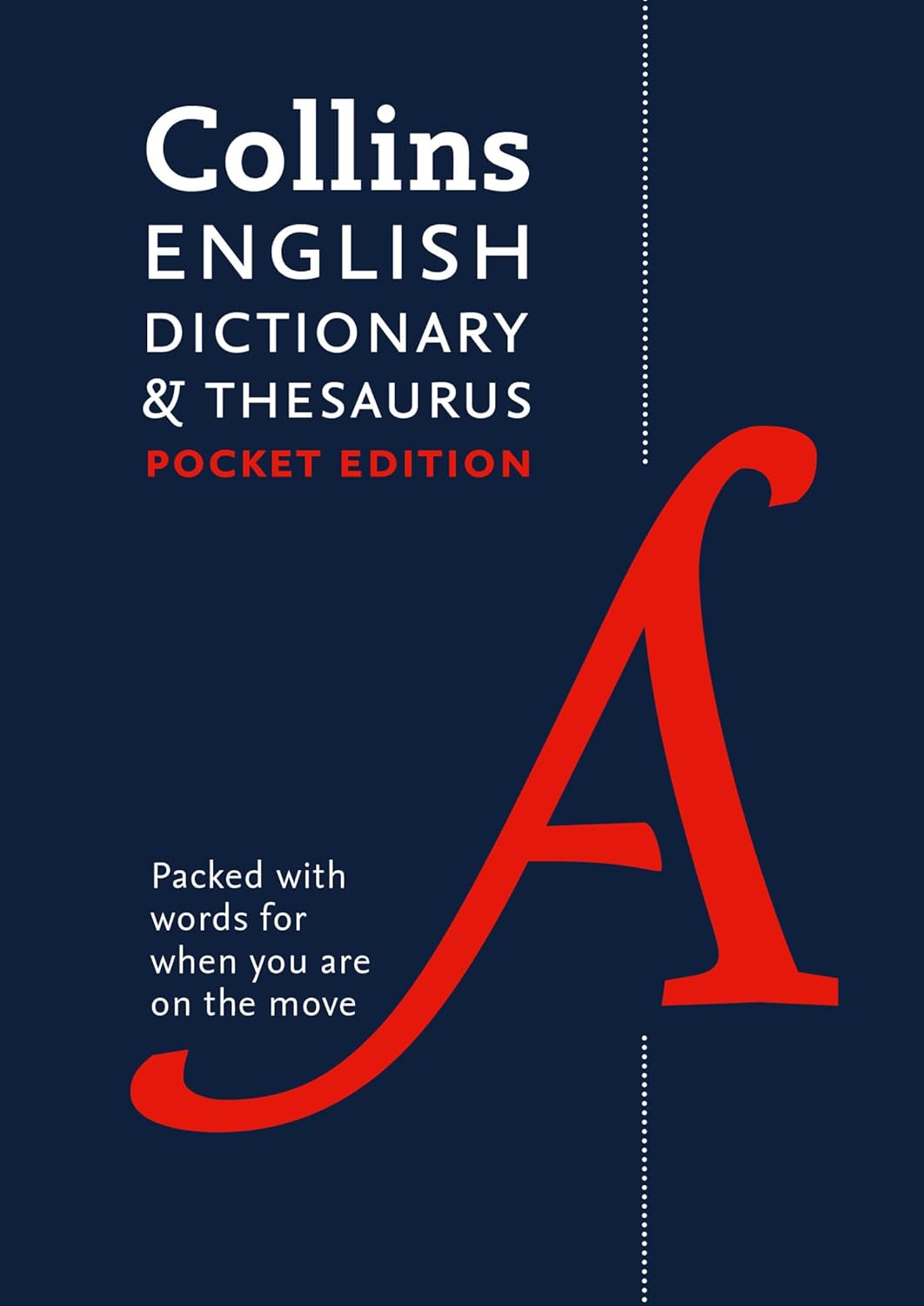 English Pocket Dictionary and Thesaurus: The perfect portable English dictionary...