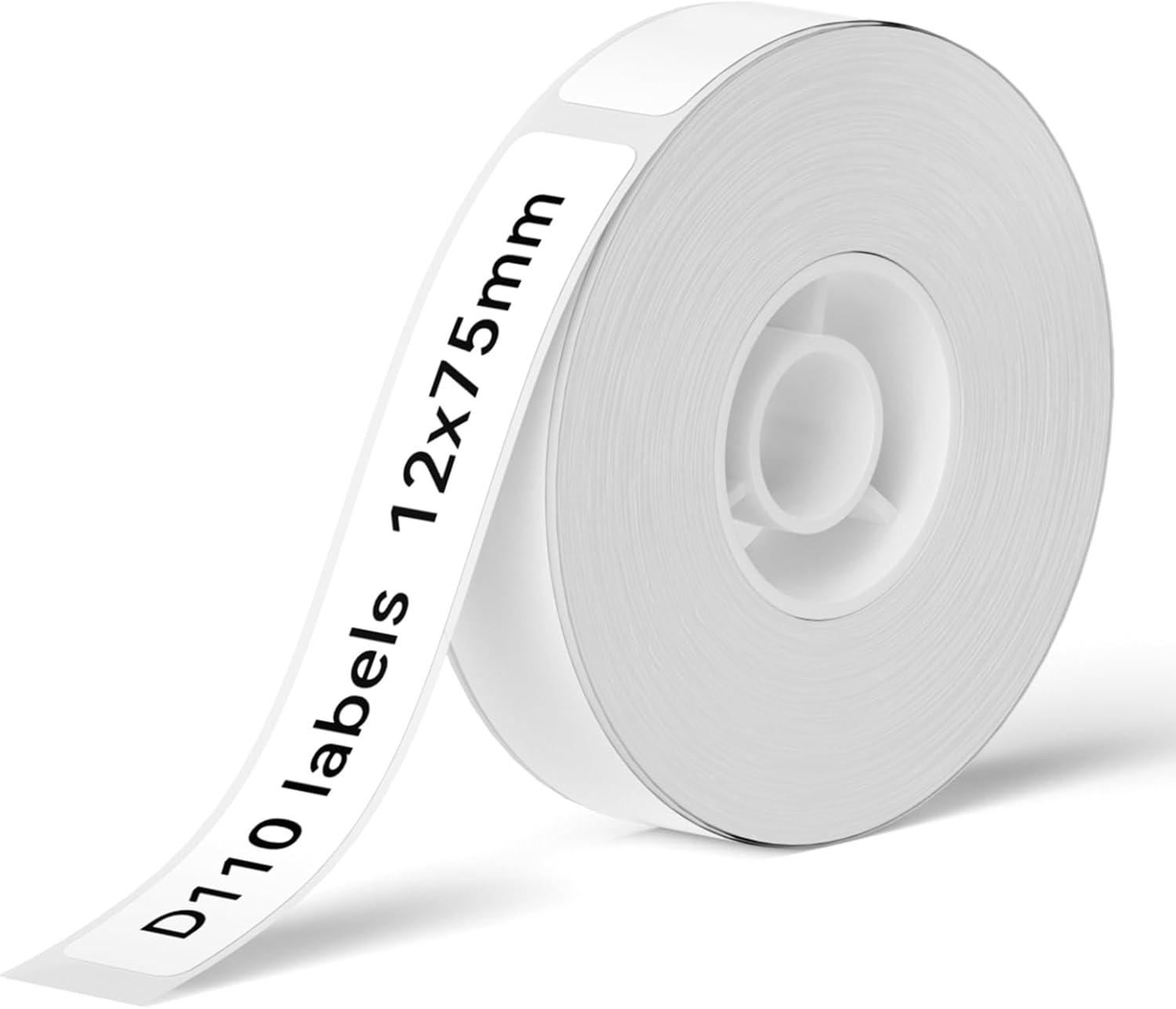 NIIMBOT Lable Maker Tape 0.47" x 2.95" (12×75mm) Thermal Printer Sticker Paper w...