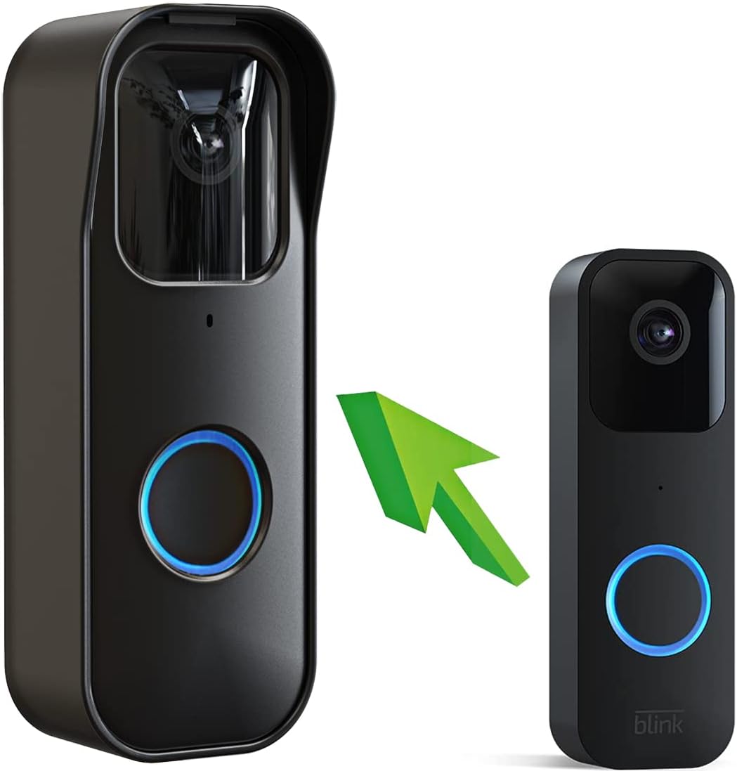 Tizomi Blink Doorbell Mount, Adhesive Door Mount for Blink Video Doorbell, No-Dr...