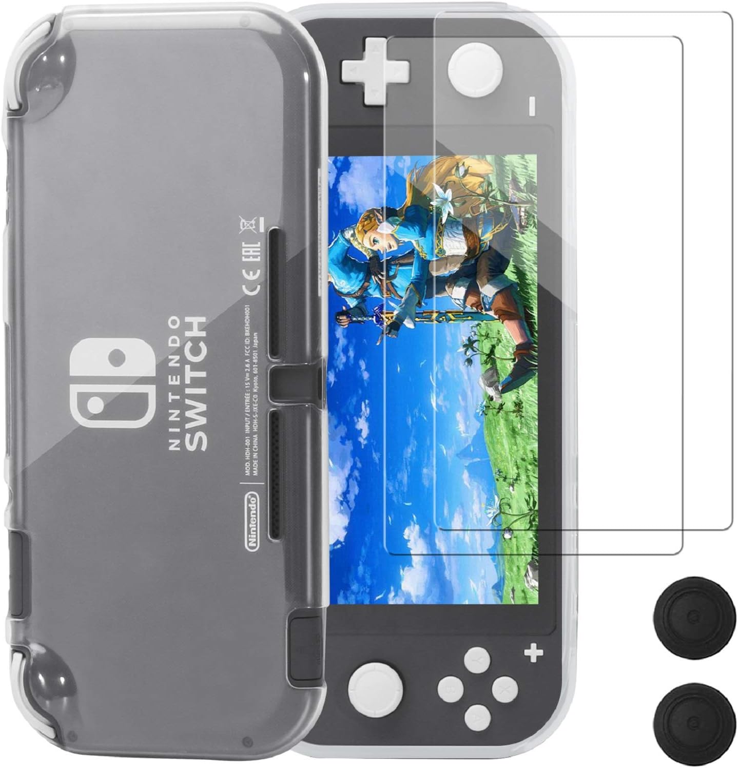 Protective Case for Nintendo Switch Lite, Special REDTRON Comfort TPU Crystal Co...