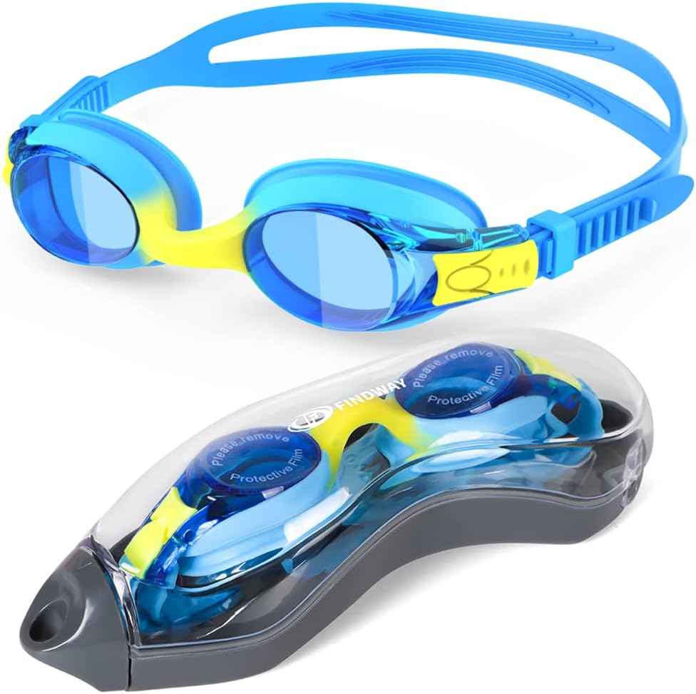 Swimming Goggles, Special Findway Kids Swimming Goggles, Innovative Swim Goggles...
