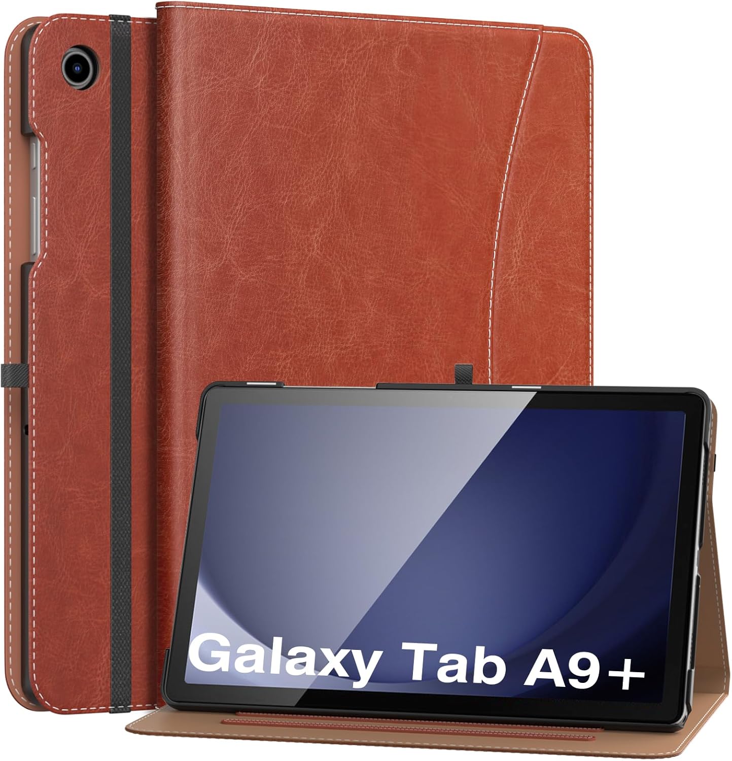 MoKo Case for Samsung Galaxy Tab A9 Plus 11" 2023, Special PU Leather Multi-Angl...