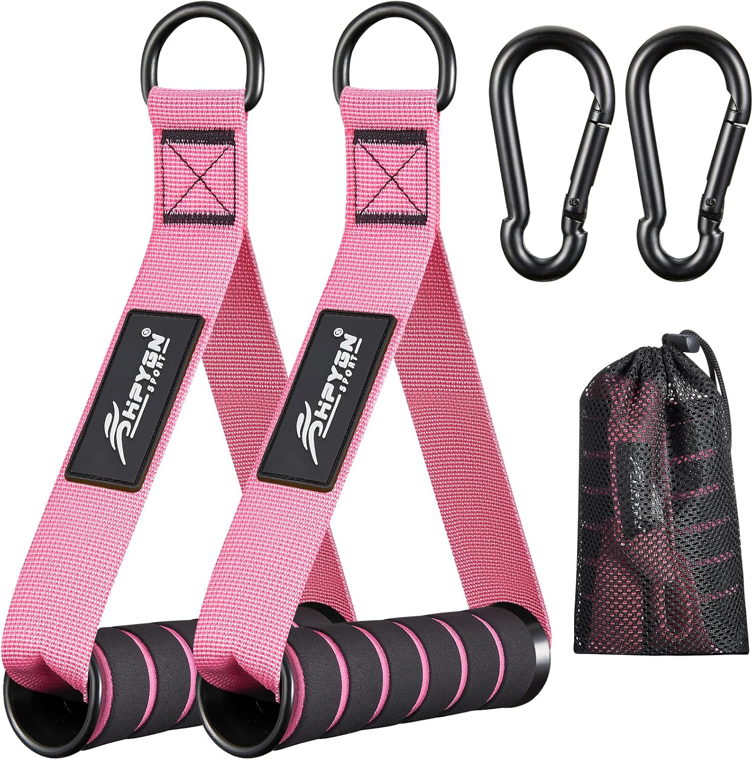 Resistance Bands Handle, Gym Handles For Fitness Workout Bands, Pilates, Yoga, C...