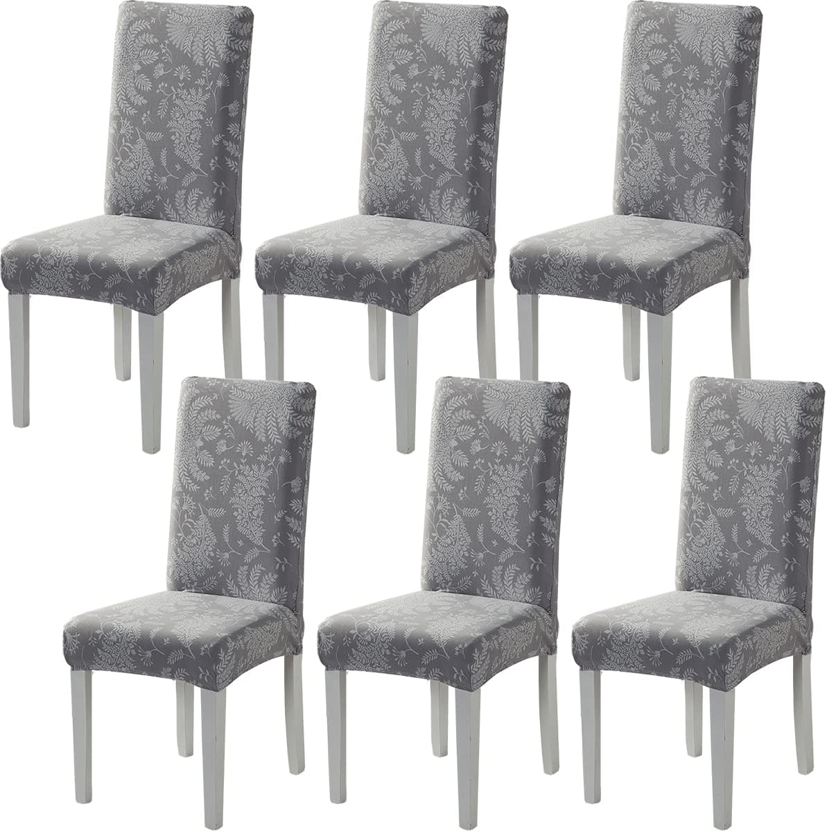 HZDHCLH Chair Covers Set of 4/6 Stretch Modern Chair Slipcovers for Dining Room...