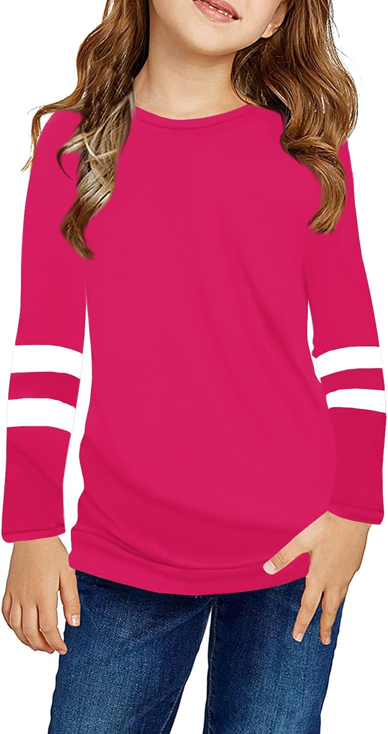 Ebifin Girls Casual T Shirts, Special Short/Long S...