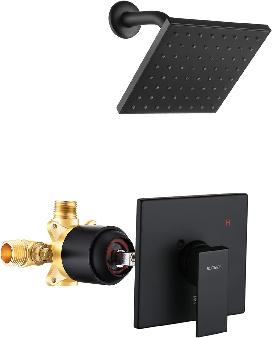 Esnbia Tub Shower Kit, Bathtub Shower Faucet Set（...