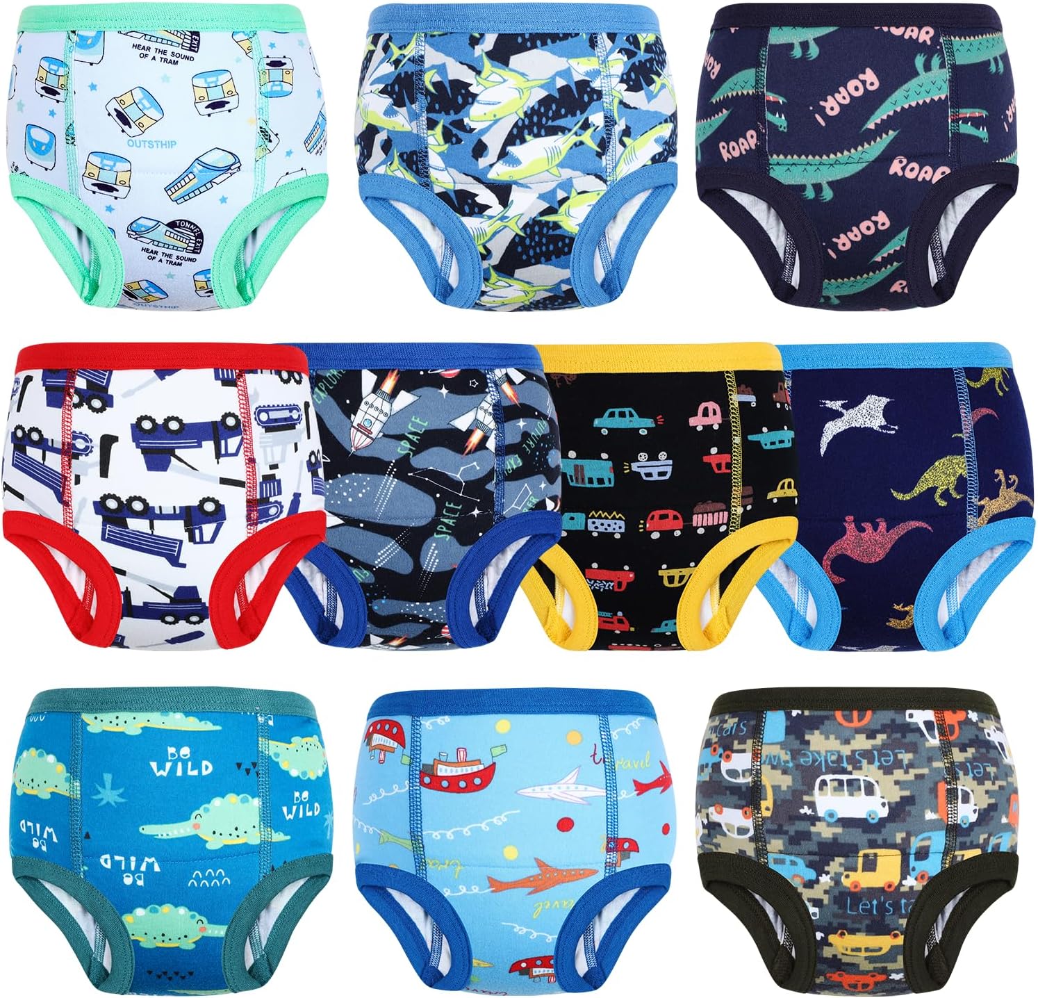 MOEMOE BABY Potty Training Pants,Toilet Training Pants,Boy Training Pants,Toddle...
