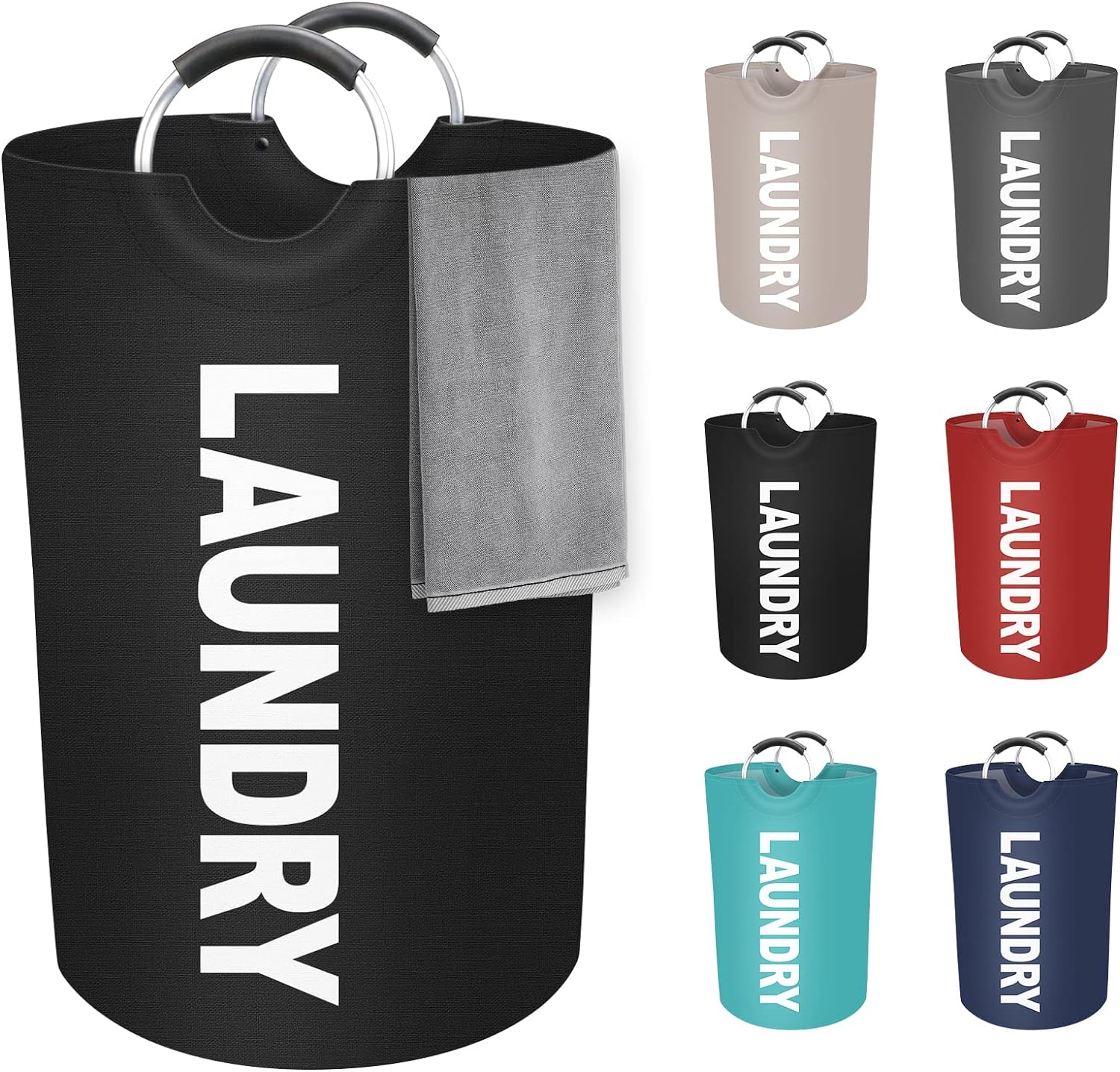 StorageRight 75L Large Laundry Hamper, Special Lau...