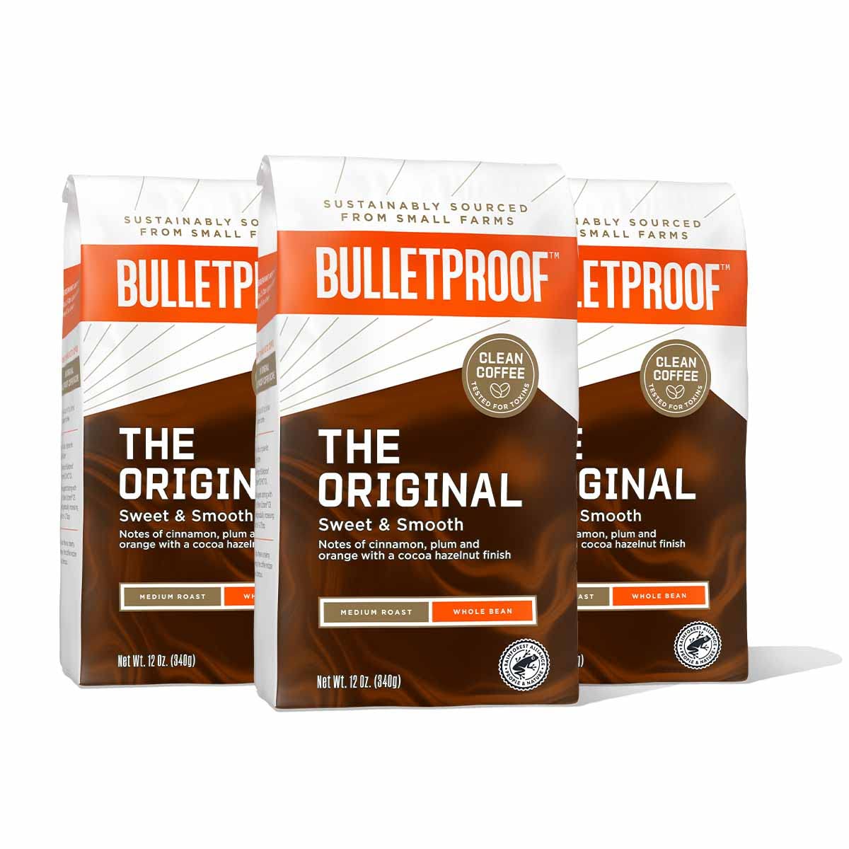 Bulletproof Original Medium Roast Whole Bean Coffe...