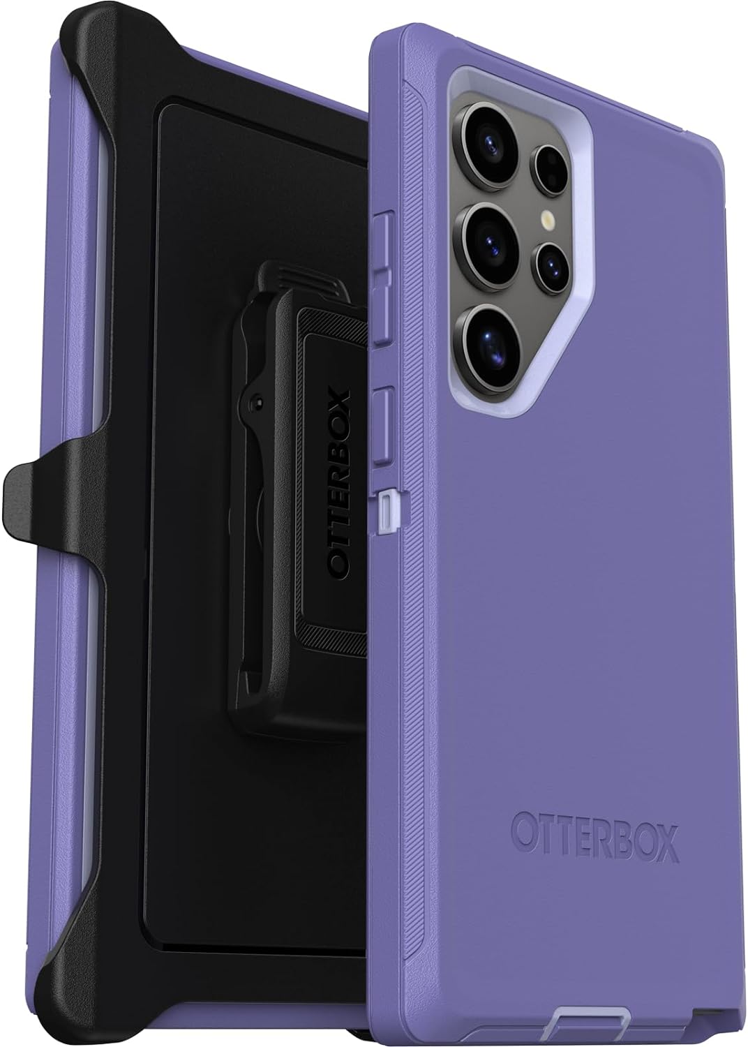 OtterBox Samsung Galaxy S24 Ultra Defender Series Case - MOUNATIN MAJESTY (Purpl...