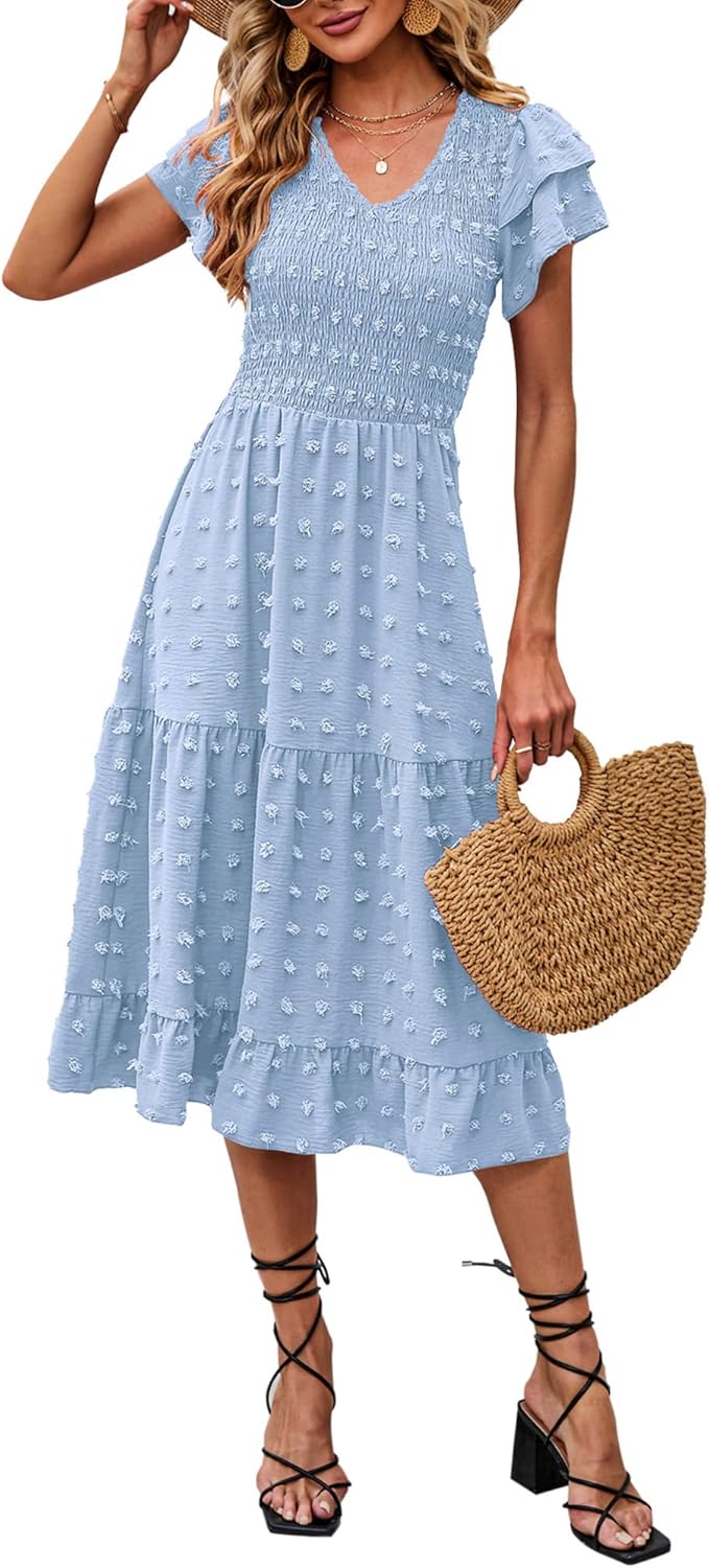 BTFBM Women Casual Dresses, High-Quality Summer Sh...