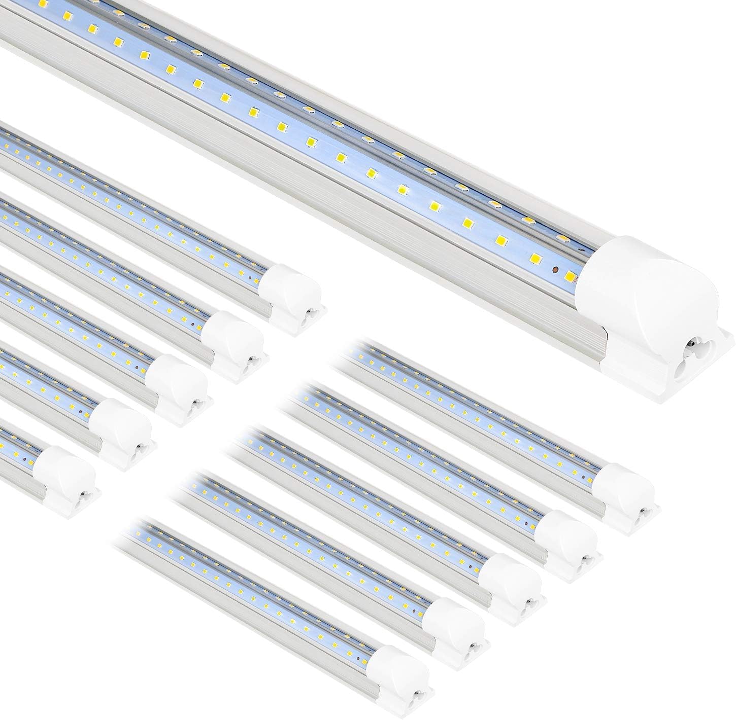 Hykolity 8FT LED Shop Light, Special Integrated T8...