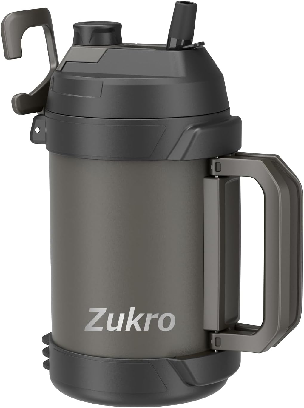 Zukro 1 Gallon Water Jug, Triple Wall Insulated One Gallon Sport Water Jug Leak...
