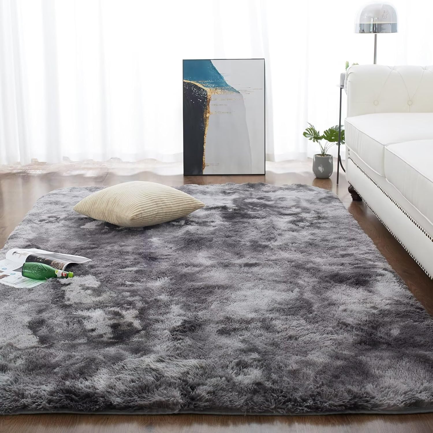 CHOSHOME Rugs Living Room 200x290CM Fluffy Bedroom Rug Large Area Rugs for Livin...