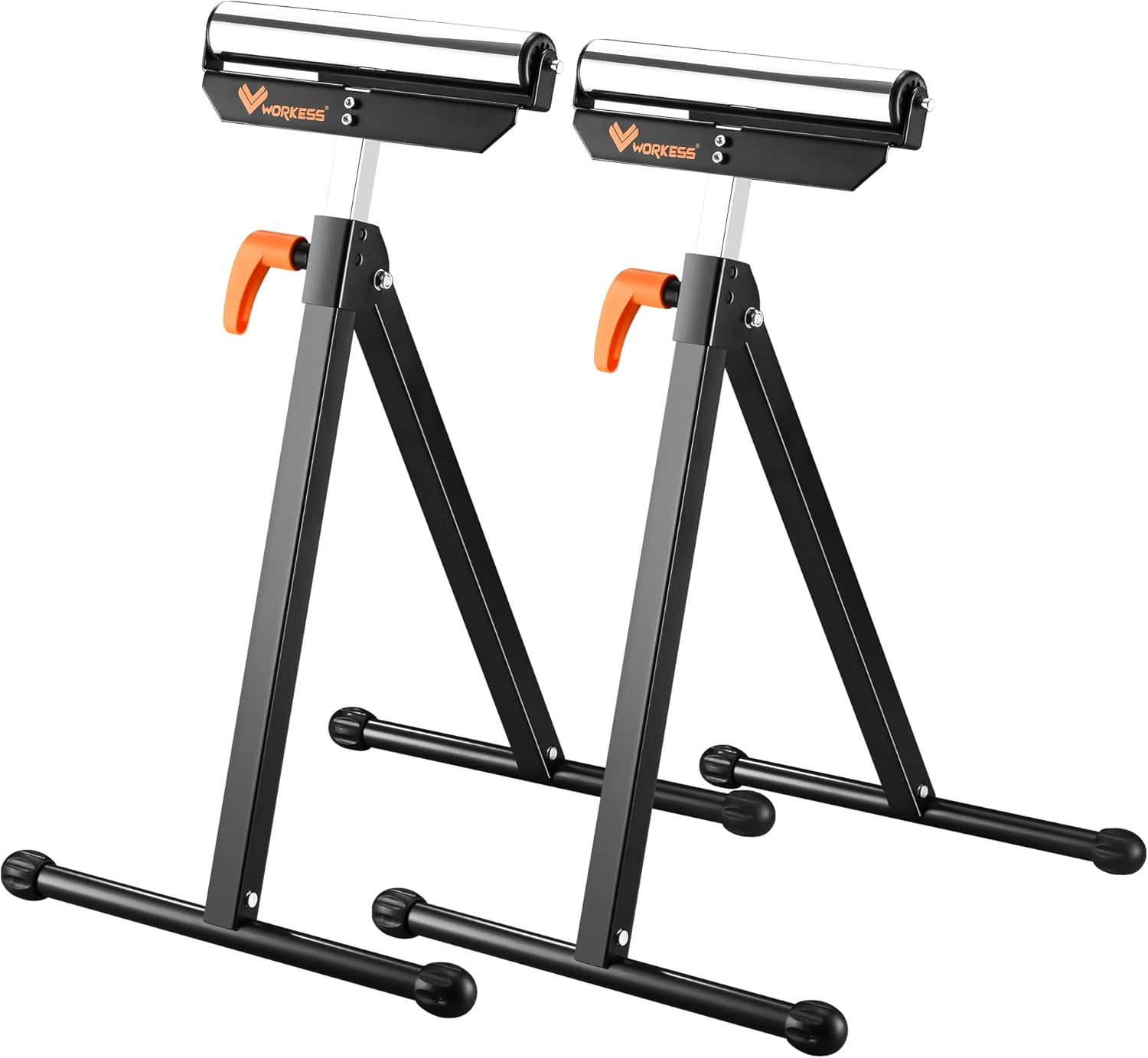 Roller Support Stand 132 Lbs Load Capacity, Twin Pack WK-RS004T RS-004T