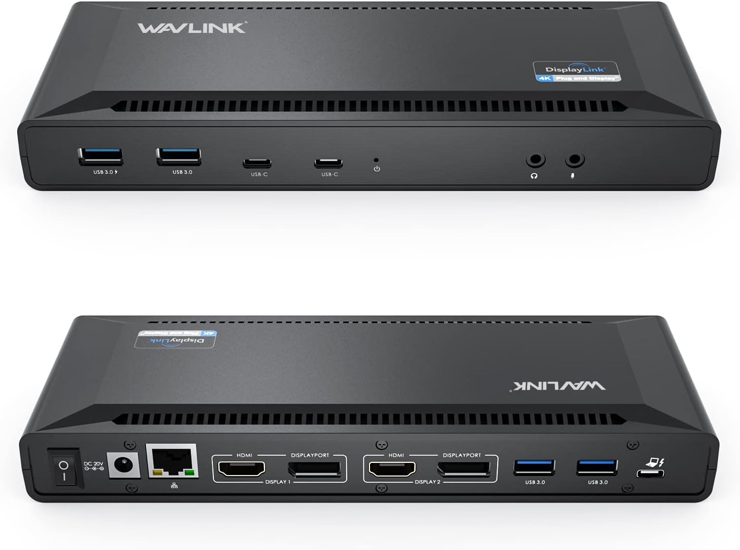 WAVLINK Universal USB C Laptop Docking Station Dua...
