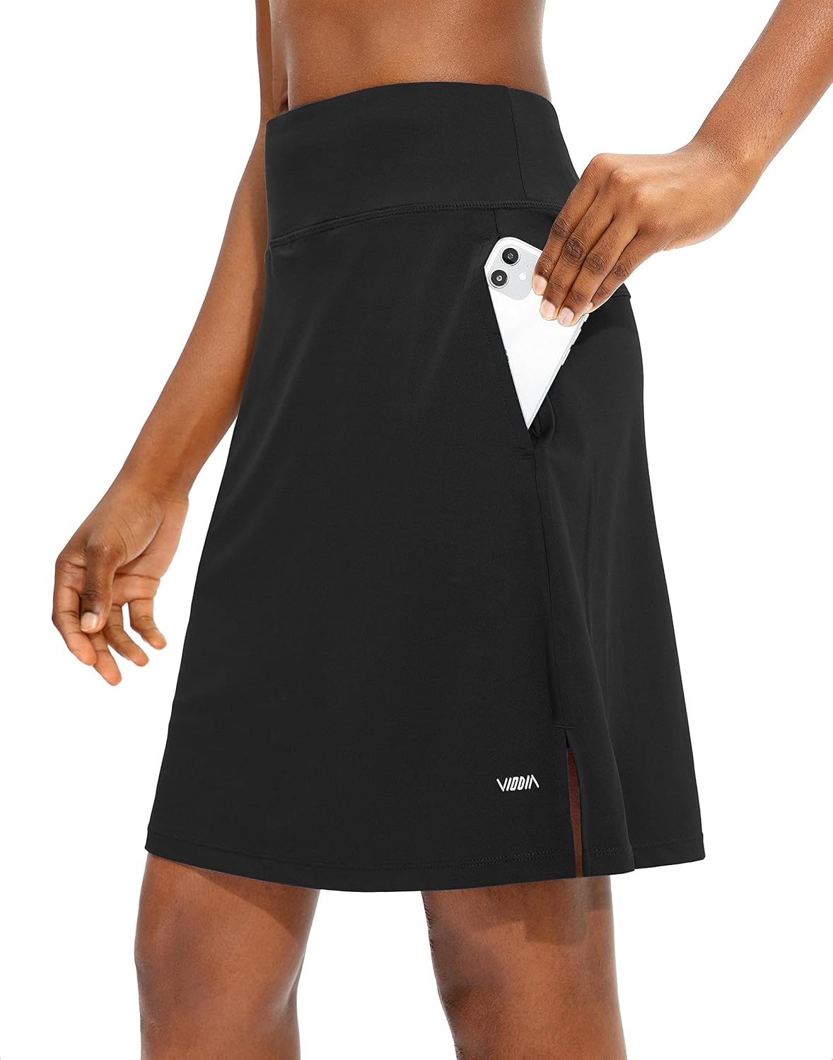 Viodia Women's 20" Knee Length Skorts Skirts UPF50+ Athletic Tennis Golf Skirt f...