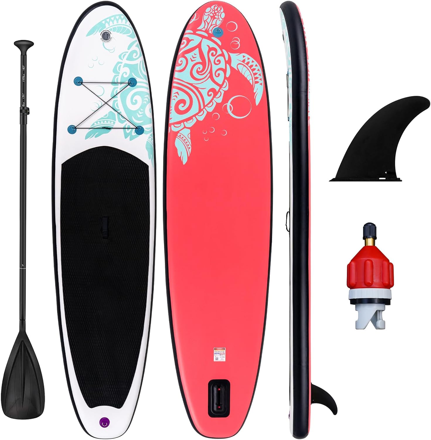 FunWater Inflatable Paddle Boards Ultra-Light Stand Up Paddleboard with Differen...