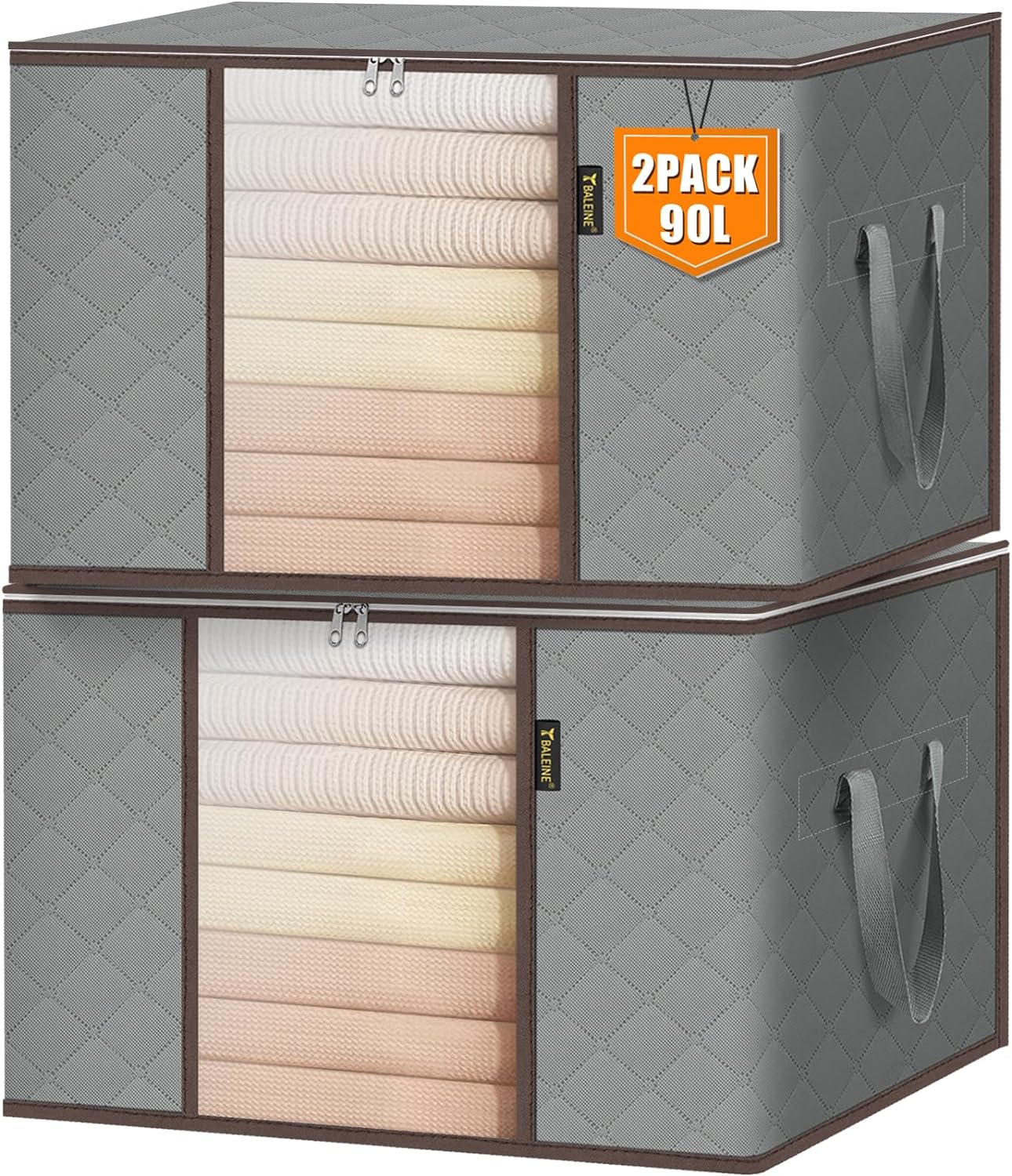 BALEINE 2 Pack Clothes Storage Bags, Special Stora...