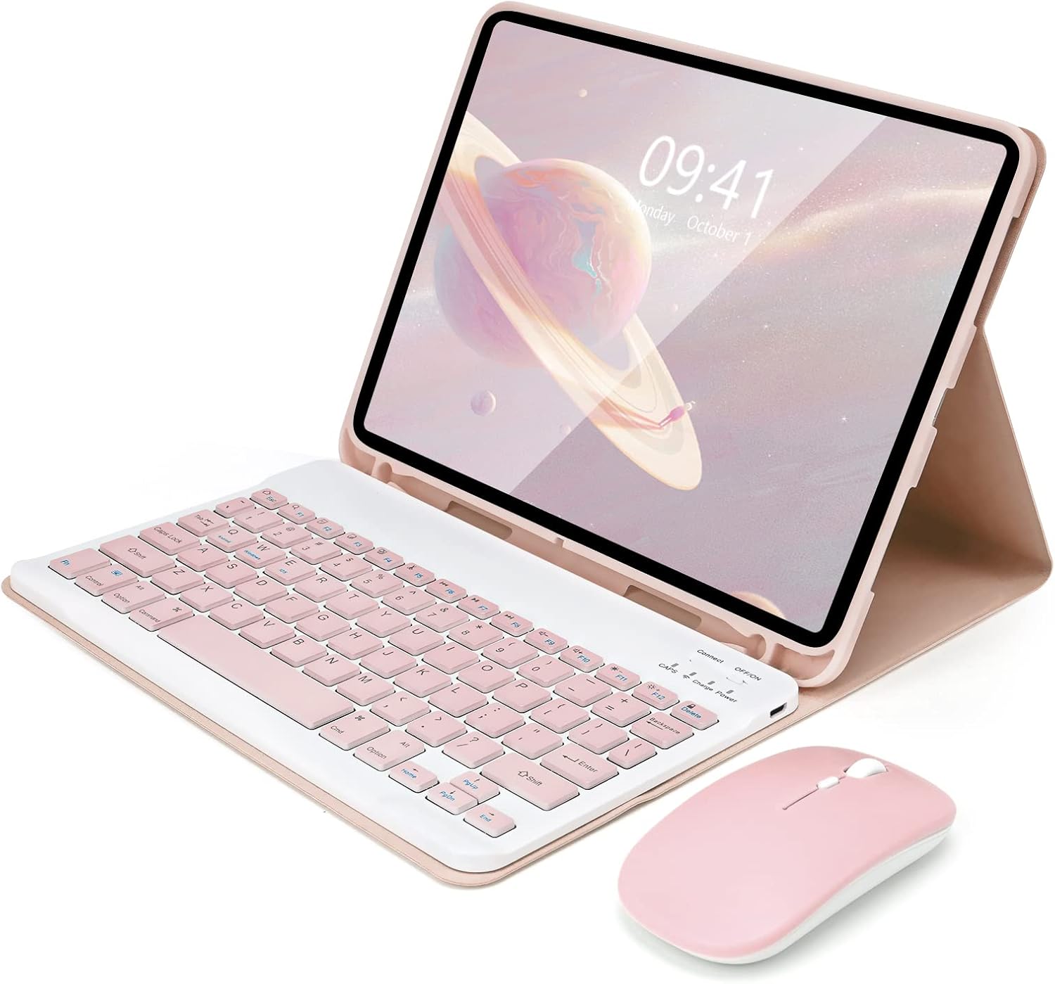 SOPPY Keyboard Case with Mouse Keyboard for iPad Air 6th (M2) 11" 2024, iPad Air...
