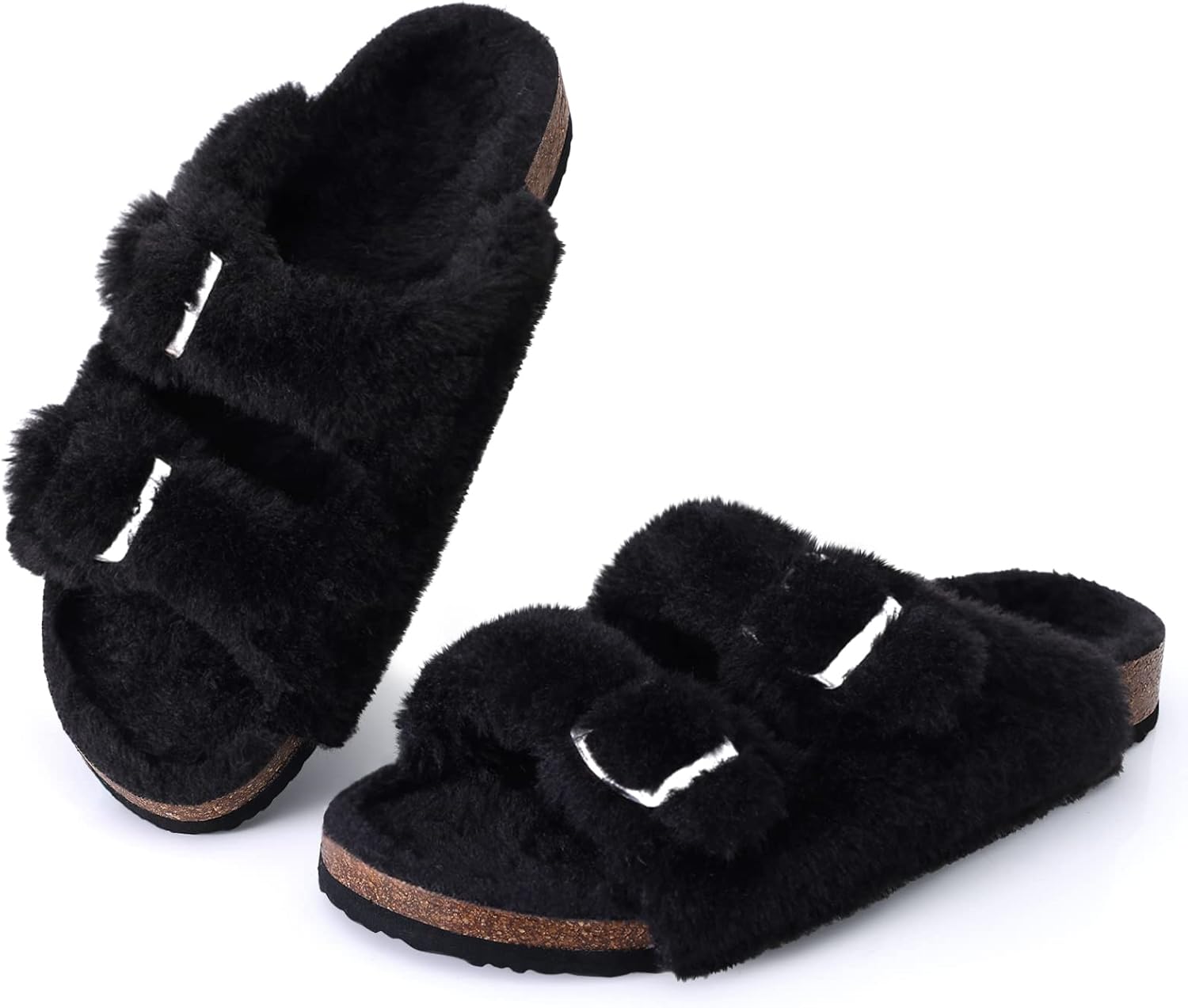 KIDMI Fuzzy Slippers, Special Women Slippers with...