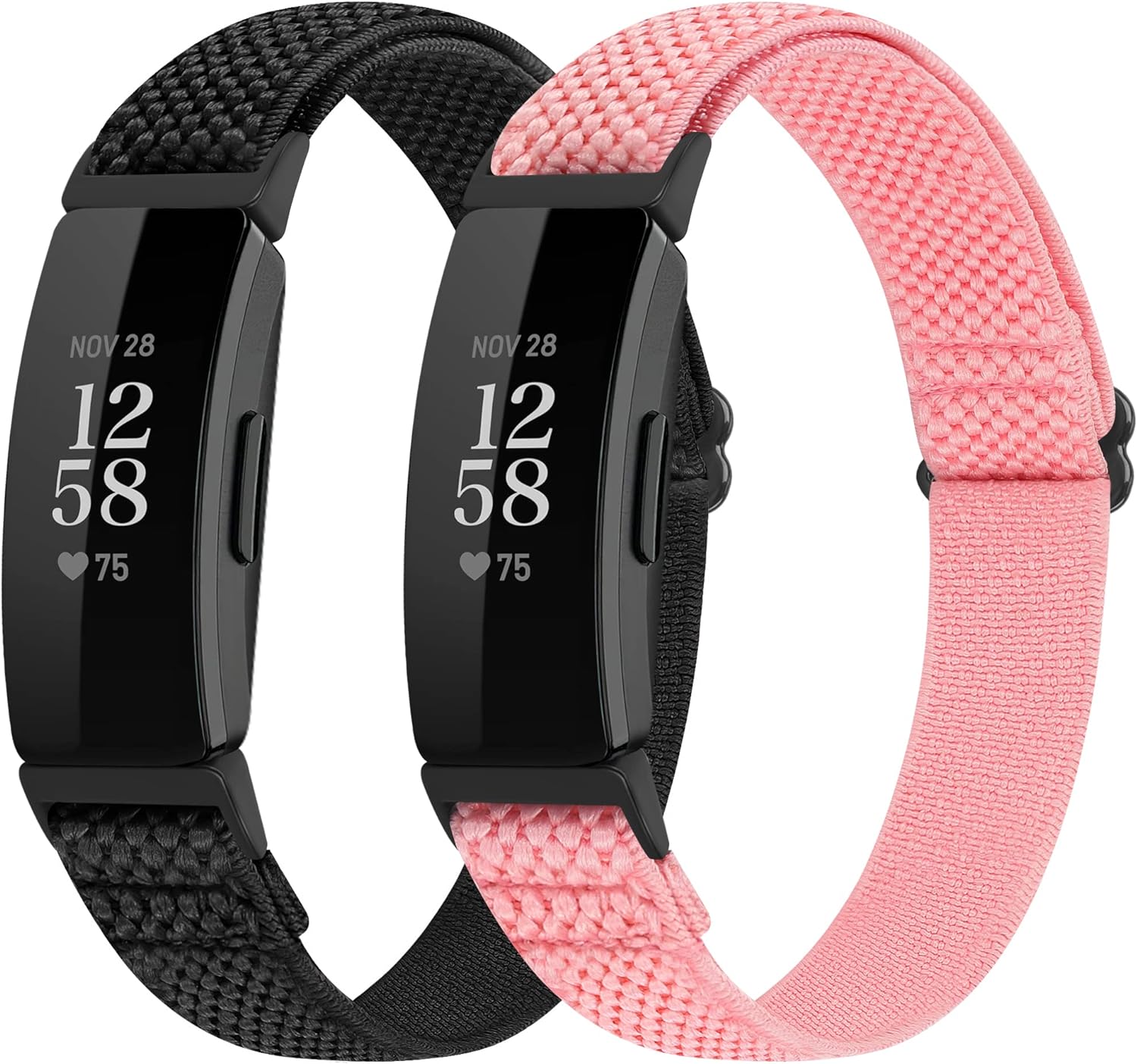 SHIJZWD Adjustable Elastic Watch Strap Compatible with Fitbit Inspire 3/Inspire...