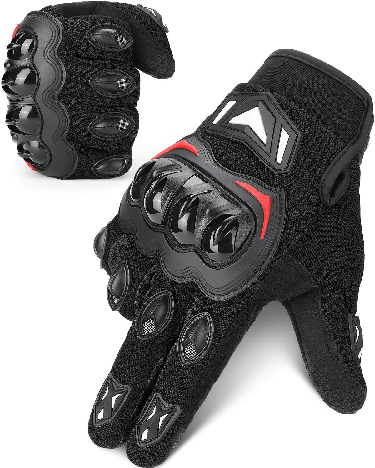 KEMIMOTO Motorcycle Gloves Men Women, Summer Motorbike Gloves Mens, Touch Screen...
