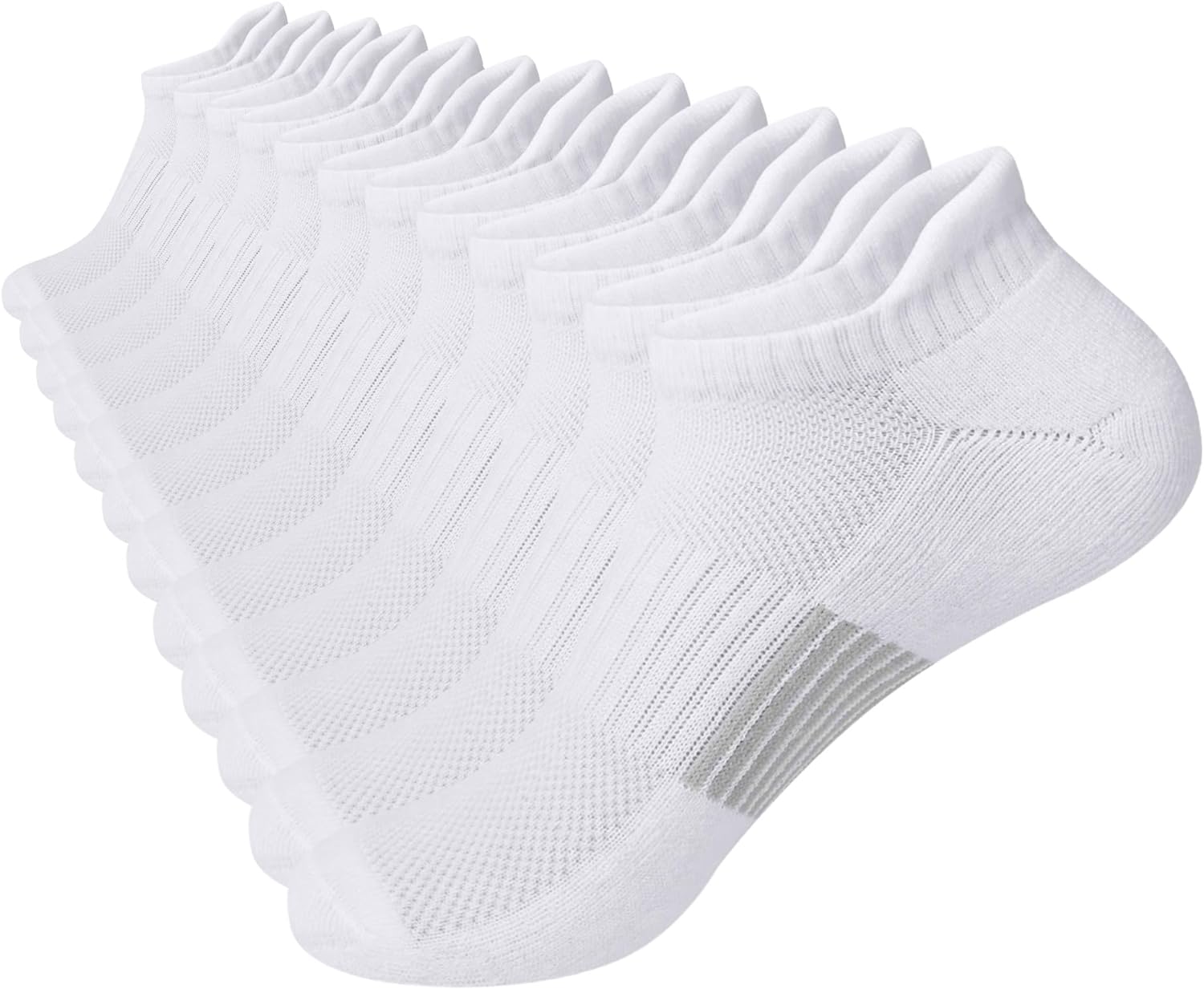 ILovDaisy Ankle Trainer Socks for Men Women, Cushioned Running Sports Socks Mens...