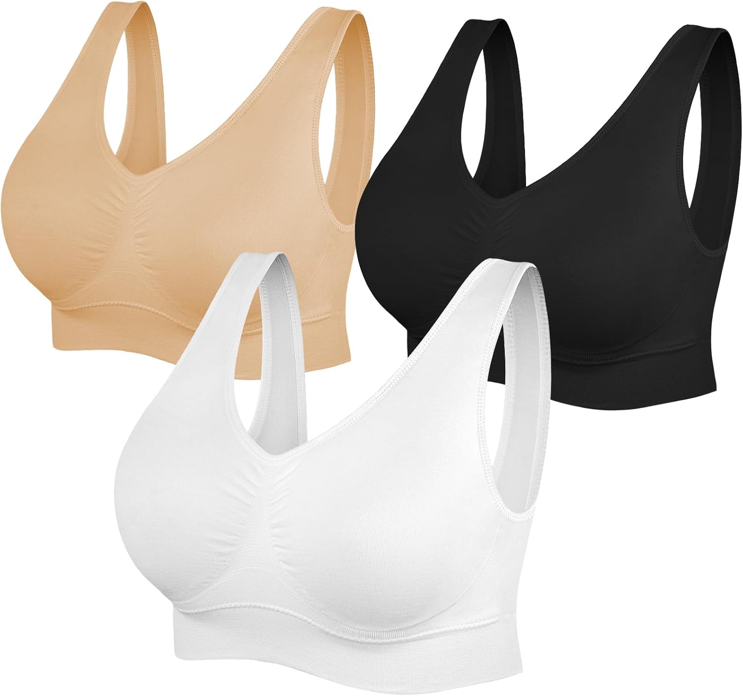 SIMIYA Super Comfort Bra, Special Womens Sports Bras with Removable Pads, Innova...