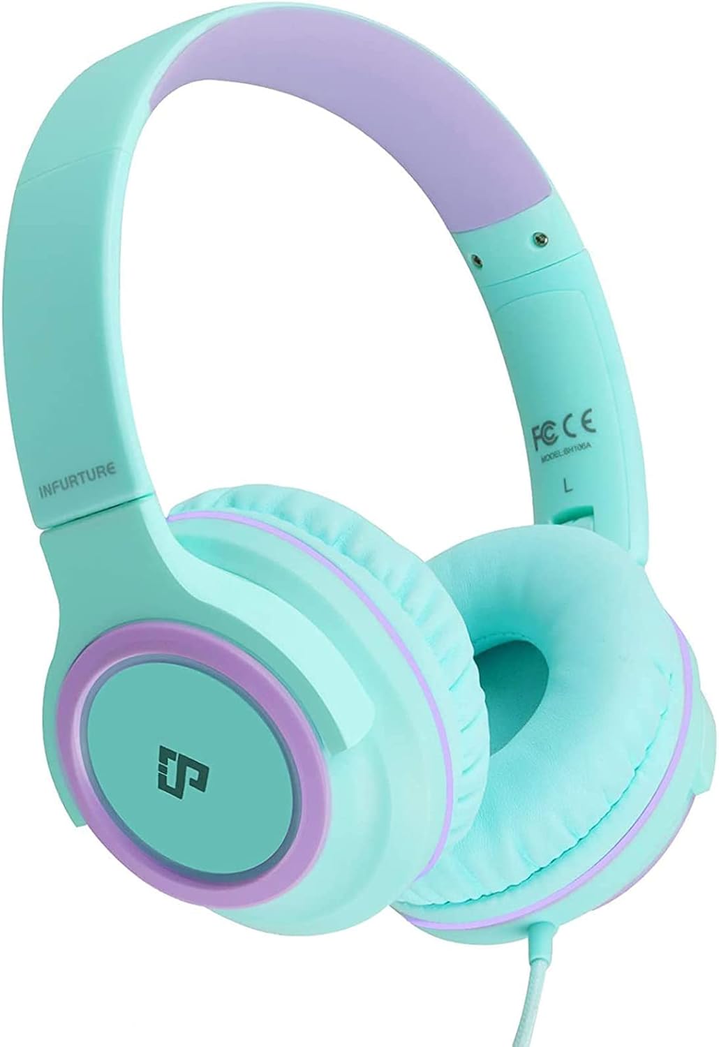 INFURTURE Kids Headphones with Microphone for Children Boys Girls, Volume Limit...