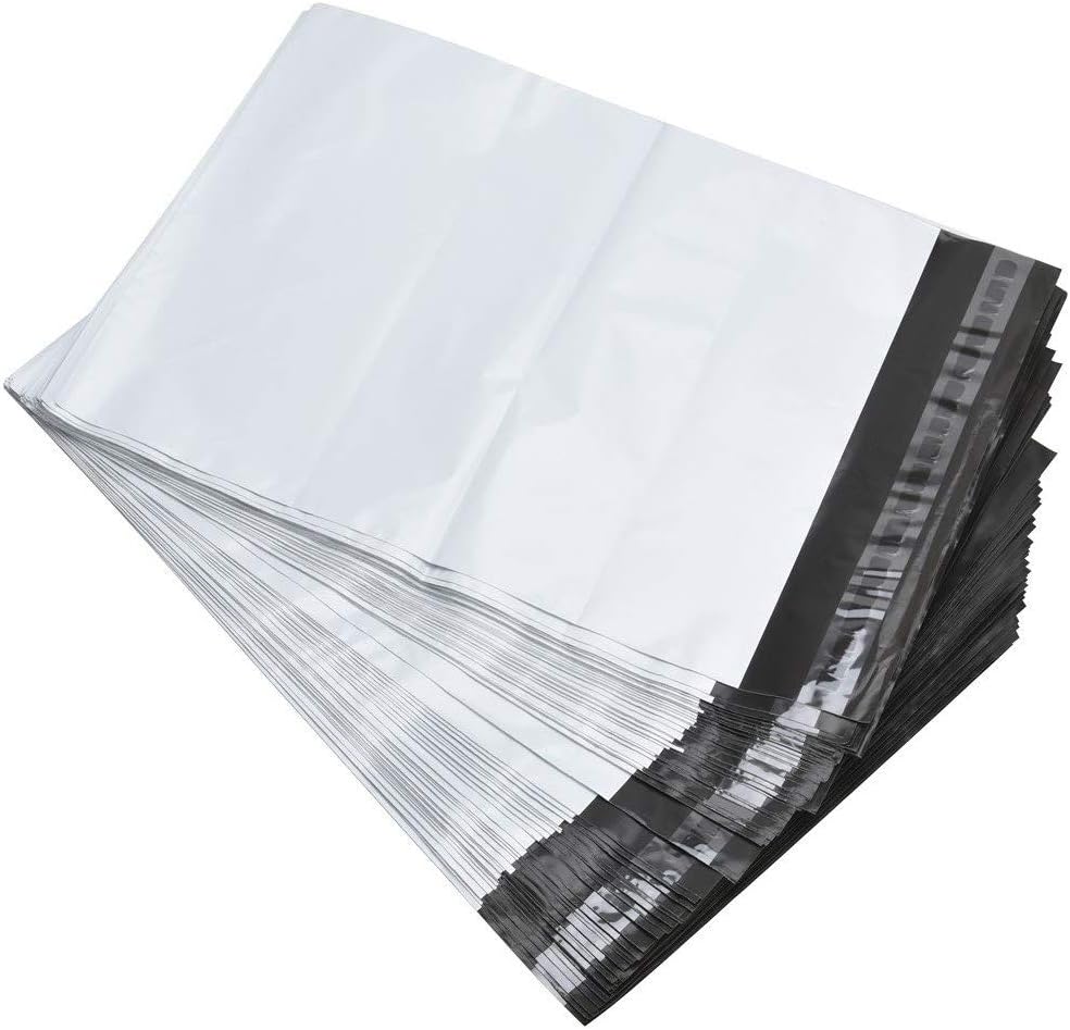 100 Pcs Mailing Bags - 9''x12''(229×305mm) - postage bags for clothes - parcel b...