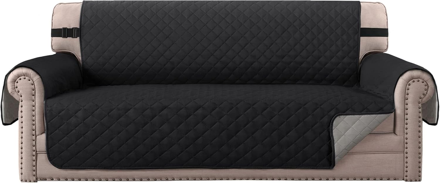 BellaHills Sofa Covers 4 Seater Water Resistant Sofa Slipcovers Furniture Protec...