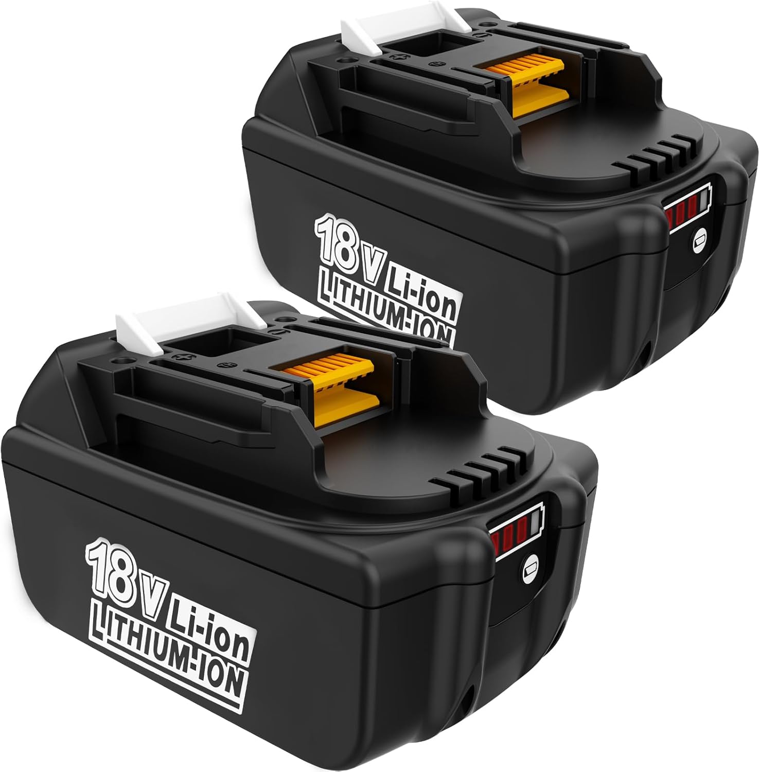 Homesuit 2 Pack 18V BL1850B 5.5Ah Li-ion Replacement Batteries Compatible with M...