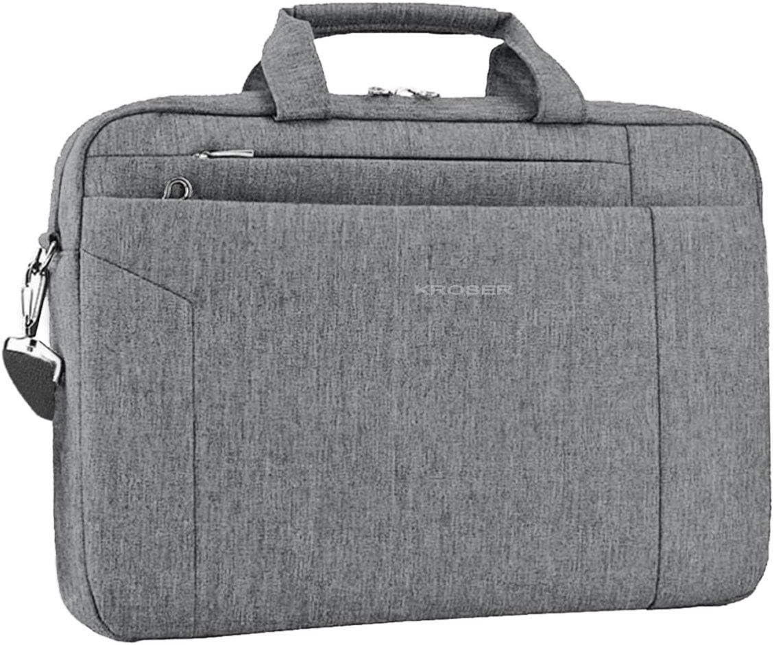 KROSER Laptop Bag 15.6 Inch Water Repellent Briefcase Computer Laptop Case Shoul...