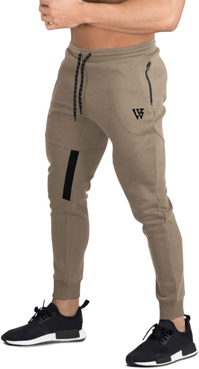BROKIG Mens Vertex Gym Joggers, Special Sweatpants...