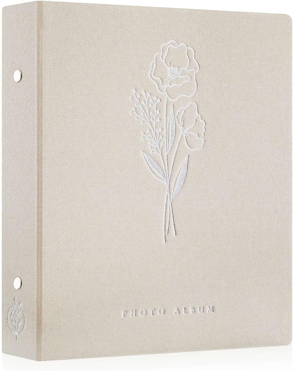 **Best Lanpn Photo Album, Special Slip-in Photo Albums with Linen Cover, Innovat...