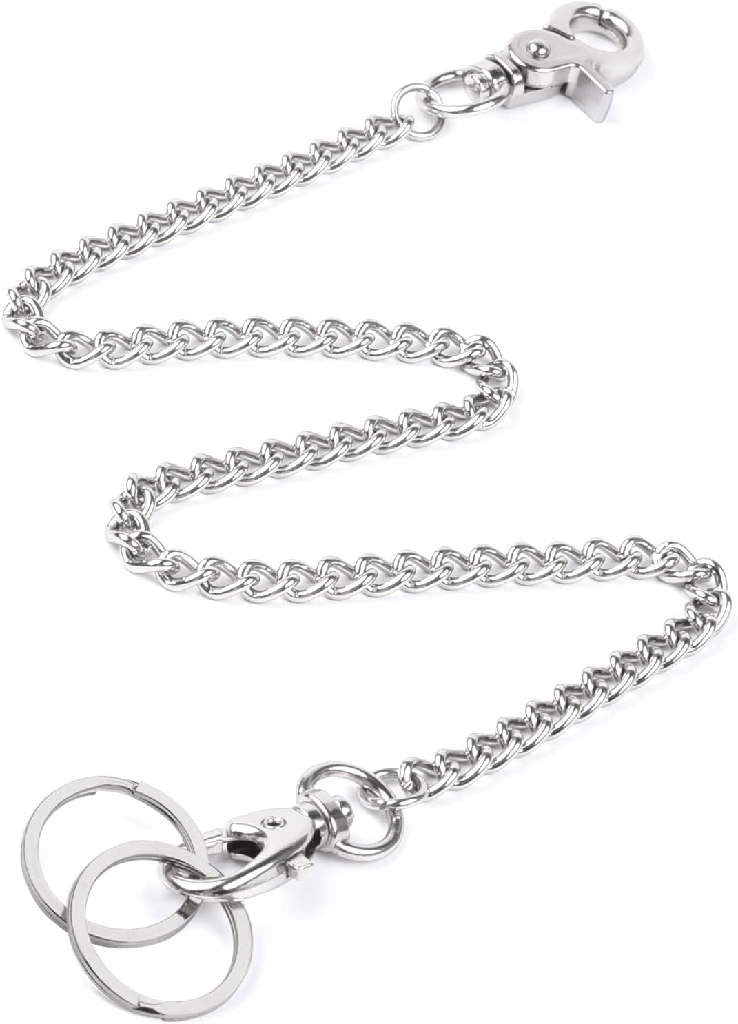 Wisdompro Keychain, Heavy Duty 16 Inch Pocket Keychain Wallet Chain with Lobster...