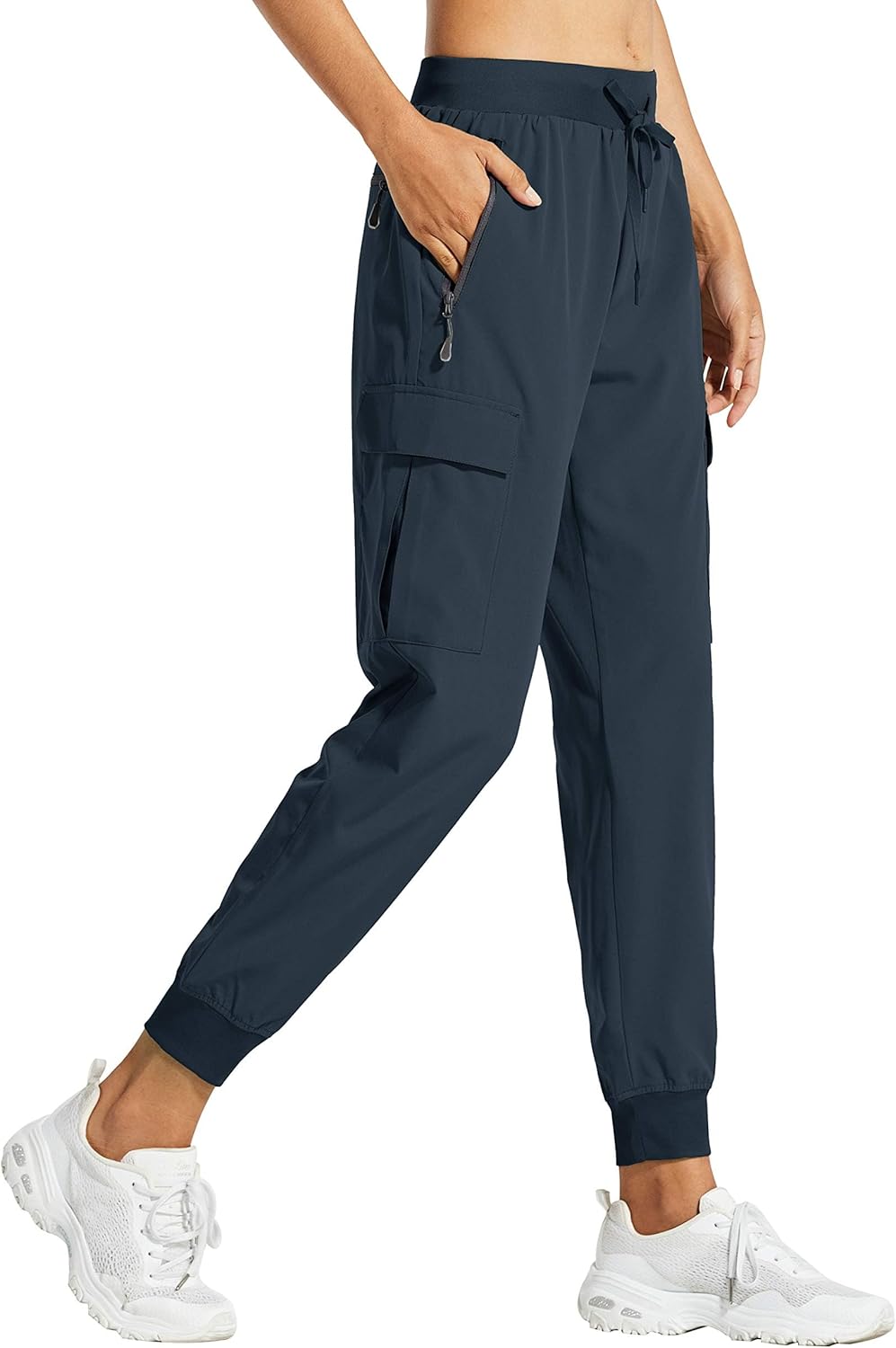 Libin Women's Cargo Joggers Lightweight Quick Dry Hiking Trousers Athletic Worko...