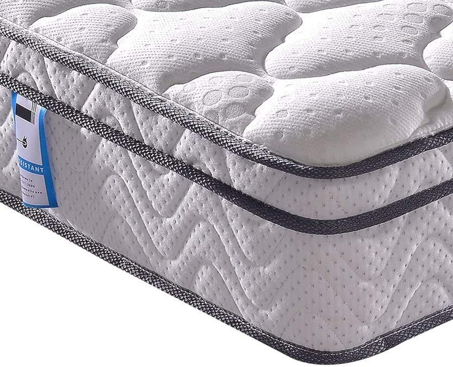 Vesgantti Single Mattress, Special Hybrid Mattress with Breathable Foam and Indi...