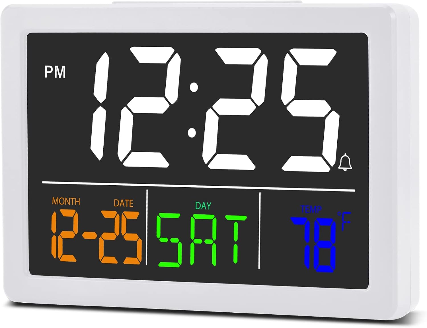 SZELAM Alarm Clock, Digital Clock,5.5 "Larger Disp...